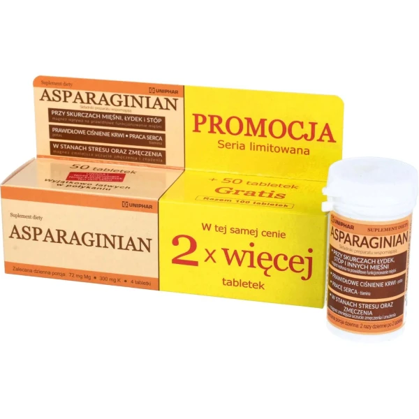 Asparaginian, 100 tabletek