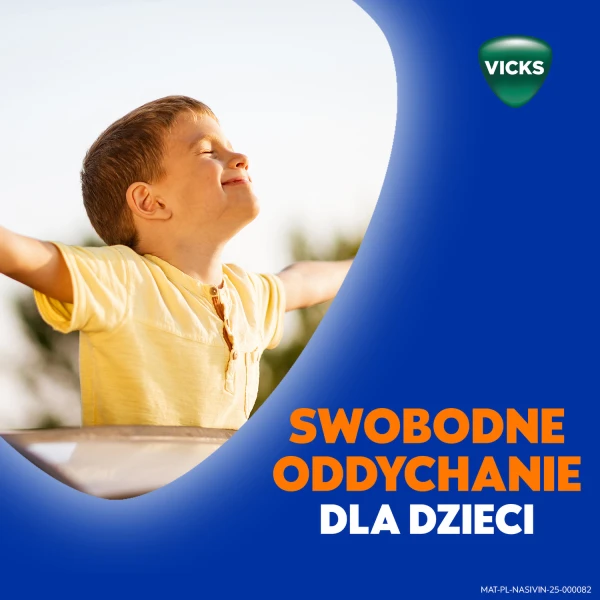 Nasivin Vicks Kids 0,25 mg/ml, aerozol do nosa, dla dzieci od 1 do 6 lat, 10 ml