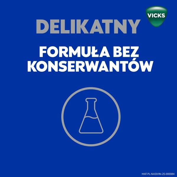 Nasivin Vicks Classic 0,5 mg/ml, aerozol do nosa dla dorosłych i dzieci od 6 lat, 10 ml