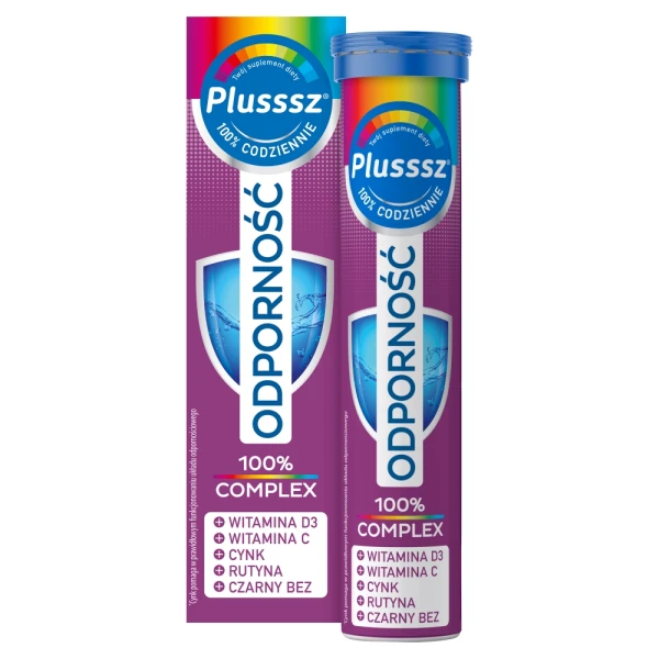 plusssz-100%-odpornosc-complex-smak-malina-czarny-bez-20-tabletek-musujacych