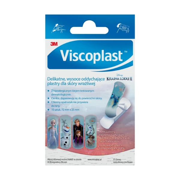 viscoplast-kraina-lodu-plastry-dla-dzieci-10-sztuk