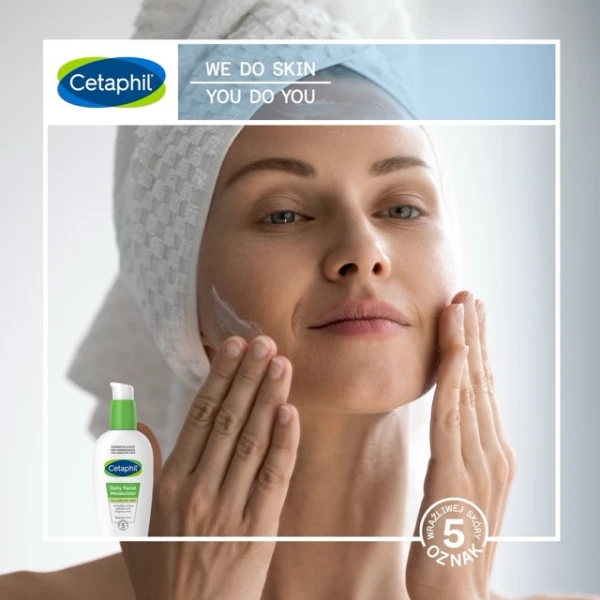 Cetaphil, krem nawilżający do twarzy z kwasem hialuronowym, na dzień, 88 ml