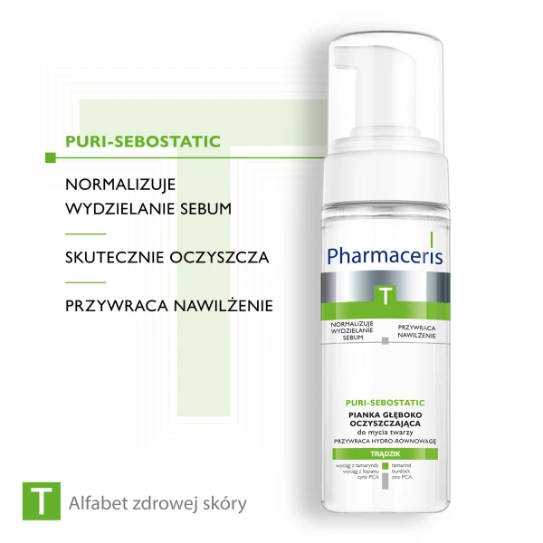 pharmaceris-t-puri-sebostatic-pianka-gleboko-oczyszczajaca-do-mycia-twarzy-przywraca-hydro-rownowage-150-ml