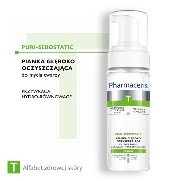 pharmaceris-t-puri-sebostatic-pianka-gleboko-oczyszczajaca-do-mycia-twarzy-przywraca-hydro-rownowage-150-ml