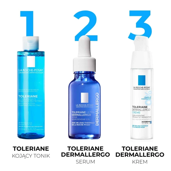 La Roche-Posay Toleriane, kojący tonik do twarzy z fizjologicznym pH, skóra wrażliwa, 200 ml