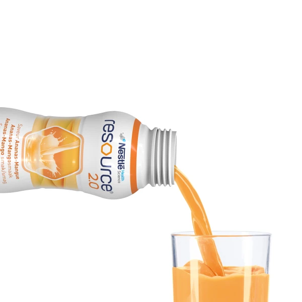 Resource 2.0, płyn o smaku ananas-mango, 4 x 200 ml