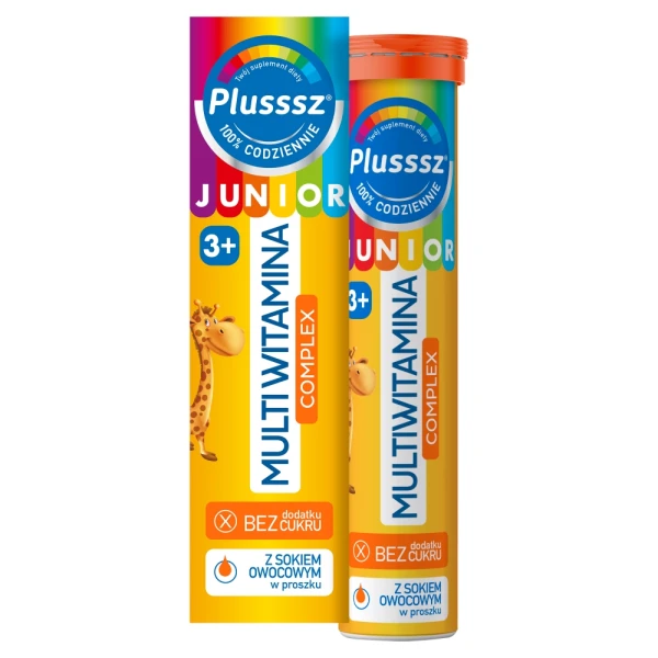 plusssz-junior-multiwitamina-complex-dla-dzieci-powyzej-3-lat-smak-tropikalny-20-tabletek-musujacych