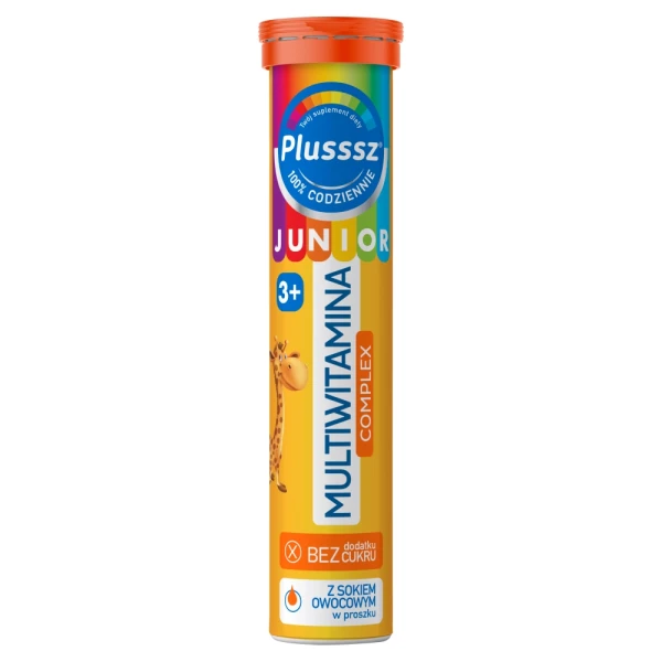 plusssz-junior-multiwitamina-complex-dla-dzieci-powyzej-3-lat-smak-tropikalny-20-tabletek-musujacych