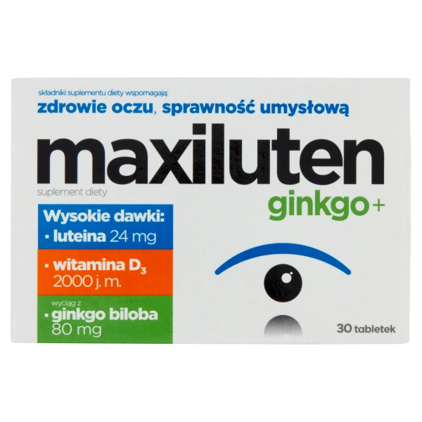 maxiluten-ginkgo+-luteina-z-ginkgo-biloba-30-tabletek