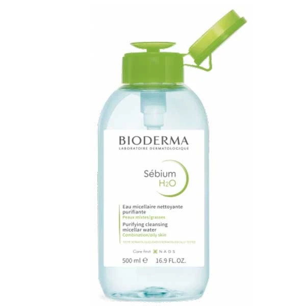 Bioderma Sebium H2O, płyn micelarny do skóry trądzikowej, tłustej, mieszanej, 250 ml