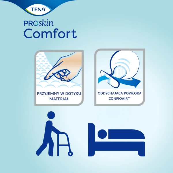 Tena Comfort ProSkin, pieluchy anatomiczne, Maxi, 28 sztuk