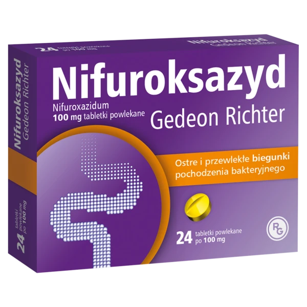 nifuroksazyd-gedeon-richter-100-mg-24-tabletki-powlekane