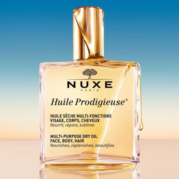 Nuxe Huile Prodigieuse, suchy olejek wielofunkcyjny do ciała, twarzy i włosów, 100 ml