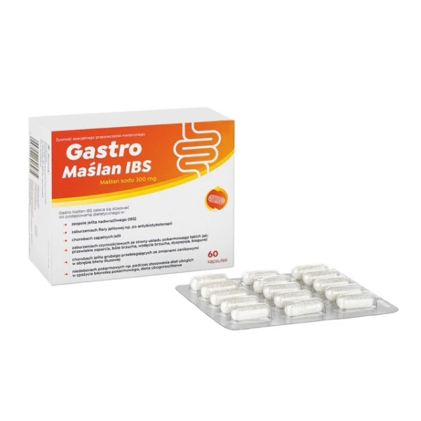 Gastro Maślan IBS, 60 kapsułek