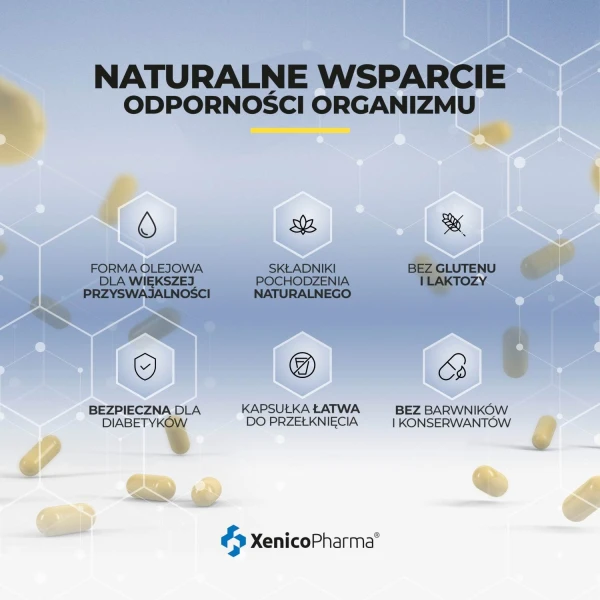 XeniVit Witamina D3 4000 IU Forte, 120 kapsułek