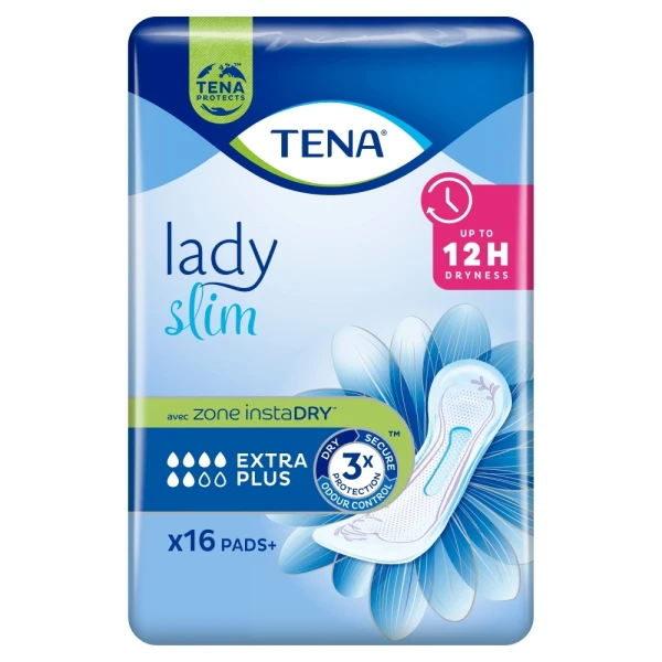 Tena Lady Slim, podpaski specjalistyczne, Extra Plus, 16 sztuk