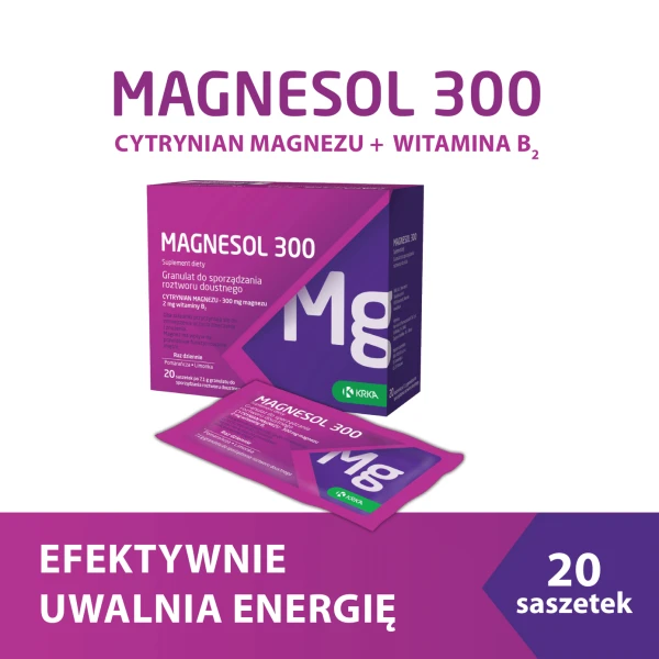 Magnesol 300, 20 saszetek