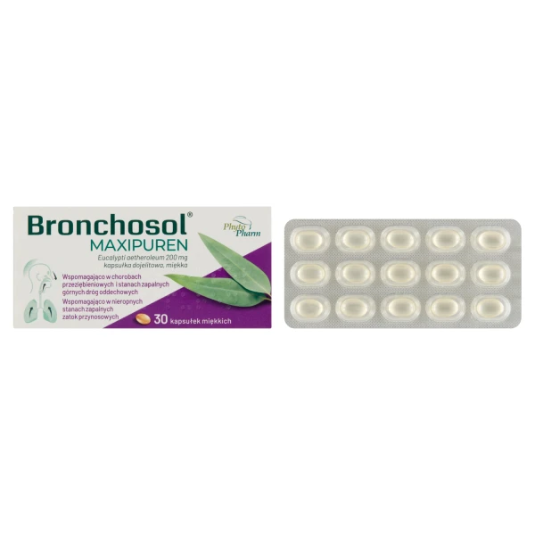 Bronchosol Maxipuren, 30 kapsułek miękkich