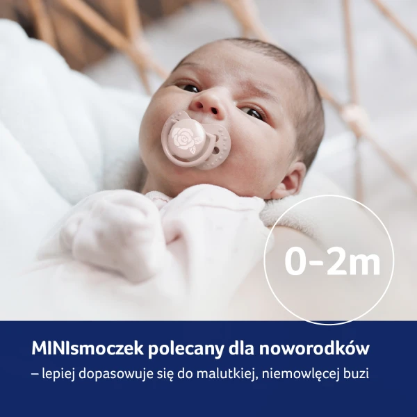 Lovi Baby Shower, smoczek uspokajający, silikonowy, dynamiczny, boy, 22/900, od 0-2 miesięcy, 2 sztuki