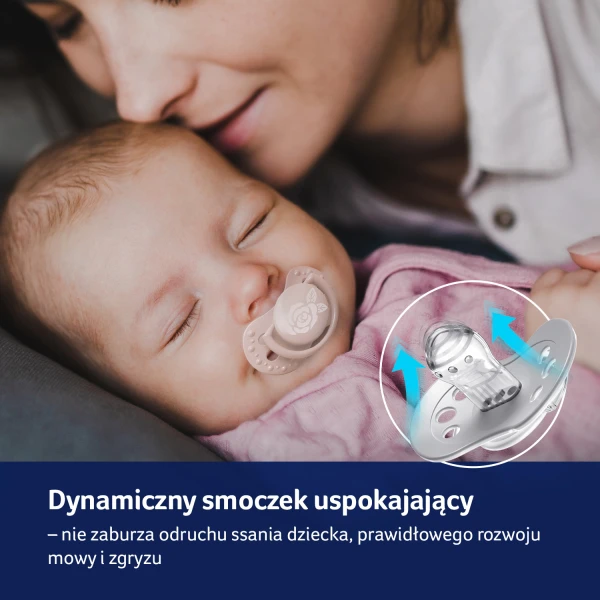 Lovi Baby Shower, smoczek uspokajający, silikonowy, dynamiczny, boy, 22/900, od 0-2 miesięcy, 2 sztuki