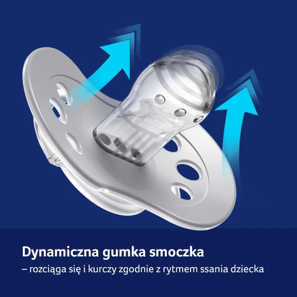 Lovi Baby Shower, smoczek uspokajający, silikonowy, dynamiczny, boy, 22/900, od 0-2 miesięcy, 2 sztuki