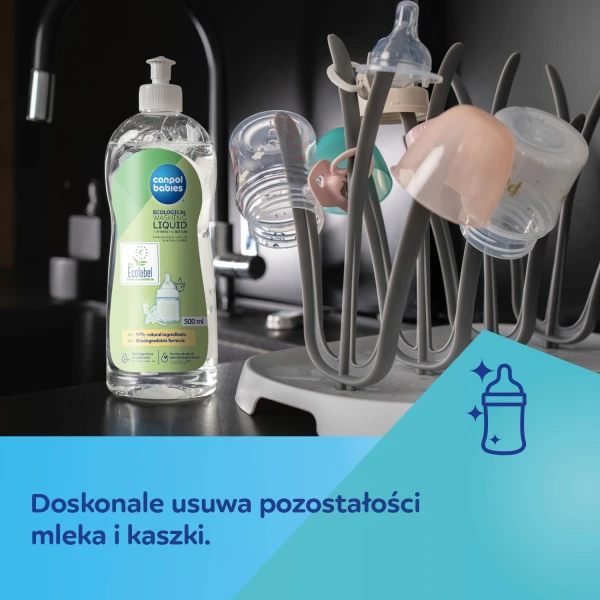 Canpol Babies, płyn do mycia butelek i smoczków, hipoalergiczny, 500 ml