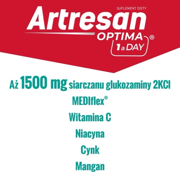 Artresan Optima 1 a Day, 36 tabletek