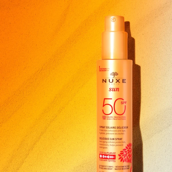 Nuxe Sun, mleczko do opalania twarzy i ciała, SPF 50, 150 ml