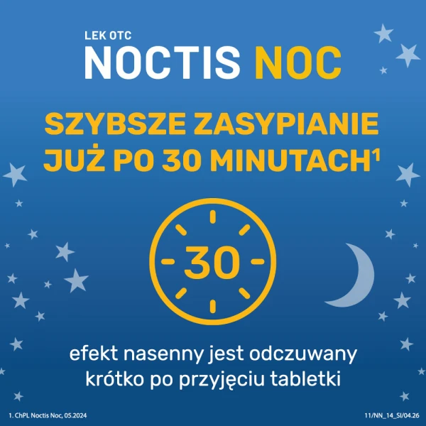 Noctis Noc 12,5 mg, lek nasenny, 14 tabletek powlekanych