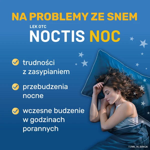 Noctis Noc 12,5 mg, lek nasenny, 14 tabletek powlekanych