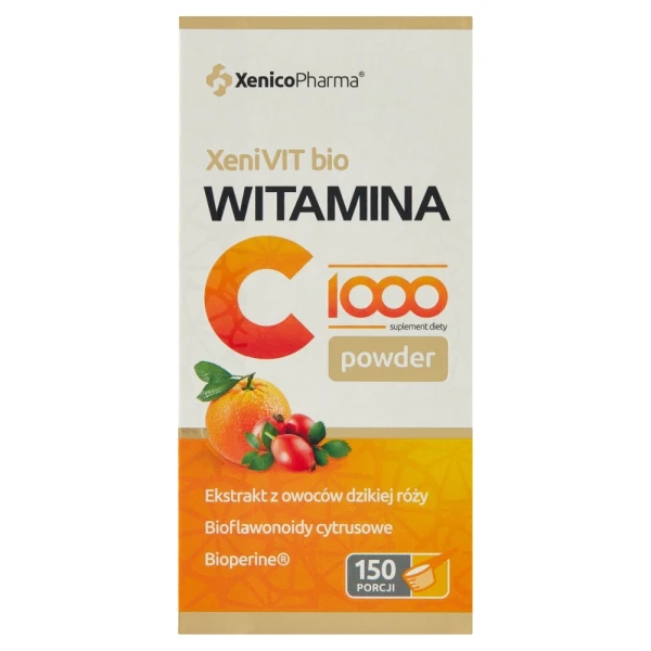 XeniVit Bio Witamina C 1000, proszek, 161,15 g