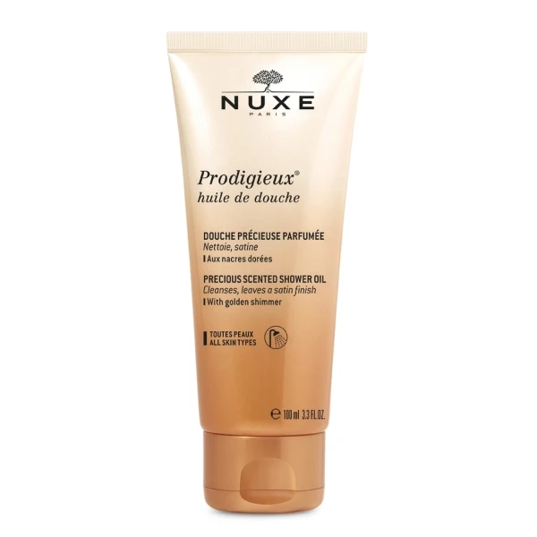 Zestaw Nuxe Huile Prodigieuse Florale, suchy olejek, 100 ml + szampon, 30 ml + olejek pod prysznic, 100 ml