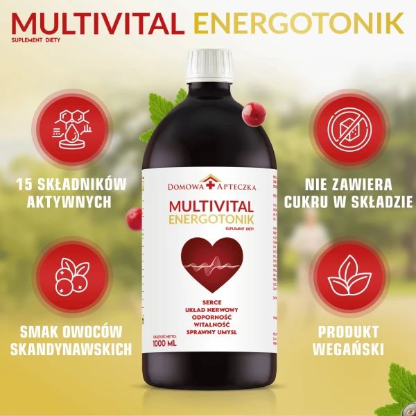 Multivital Energotonik, 1000 ml