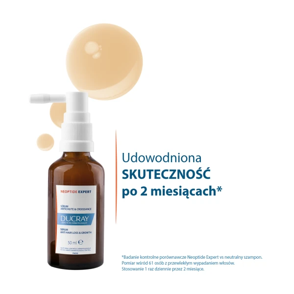 Durcay Neoptide Expert, serum zapobiegające wypadaniu włosów i wspomagajace porost, 2 x 50 ml