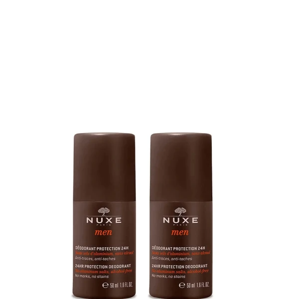 Nuxe Men, dezodorant roll-on, duopak, 2 x 50 ml
