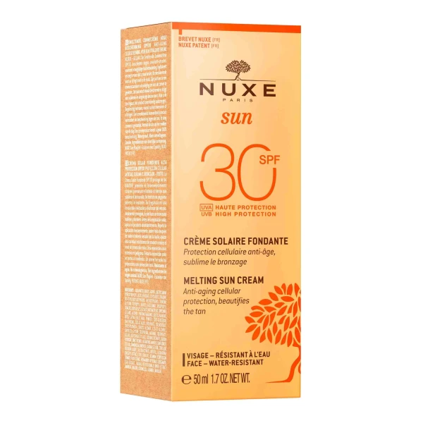 Nuxe Sun, krem do opalania twarzy SPF 30, 50 ml