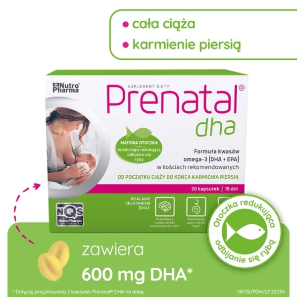 Prenatal DHA, 30 kapsułek