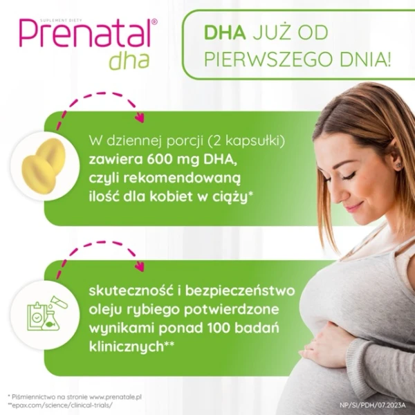 Prenatal DHA, 30 kapsułek