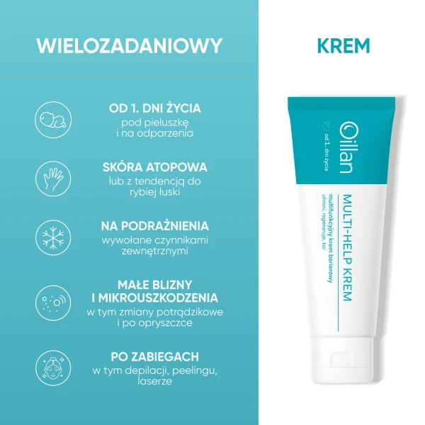 Oillan Multi-Help, krem barierowy, 50 ml