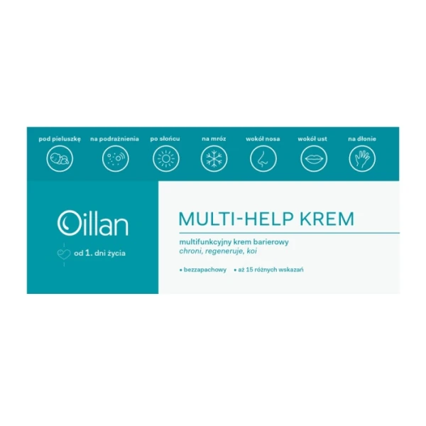 Oillan Multi-Help, krem barierowy, 50 ml