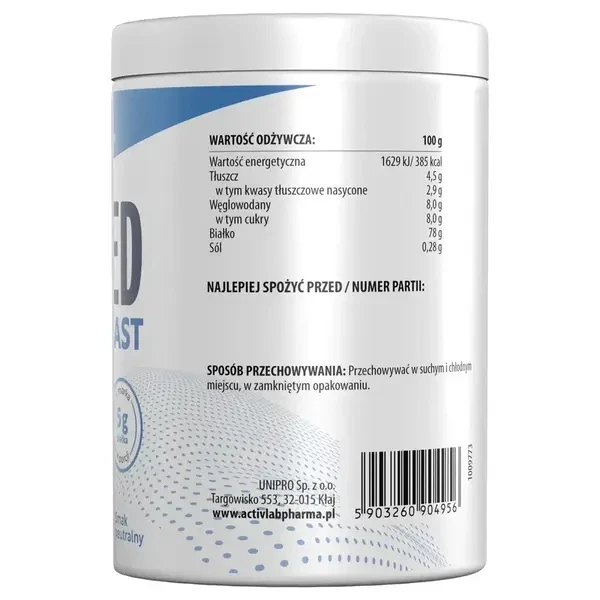Activlab Pharma RecoMed Protefast, preparat odżywczy, smak neutralny, 260 g