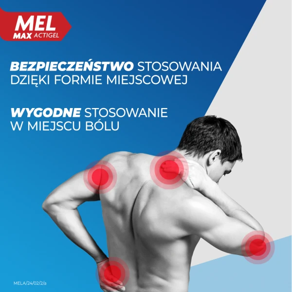 Mel Max Actigel 20 mg/g, żel, 50 g