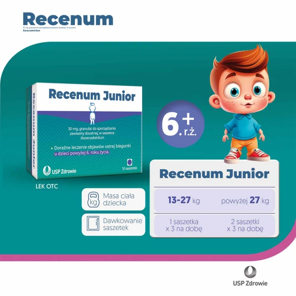 Recenum-Junior-30-mg-granulat-do-sporządzania-zawiesiny-doustnej-10-saszetek