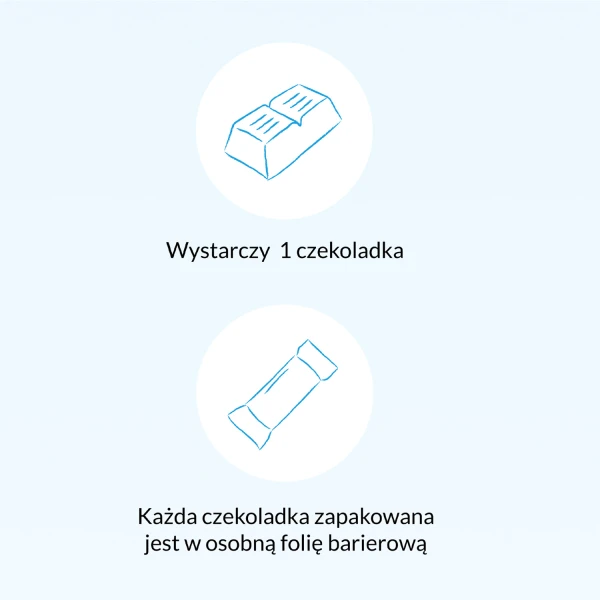 Multilac Junior Synbiotyk, 20 czekoladek
