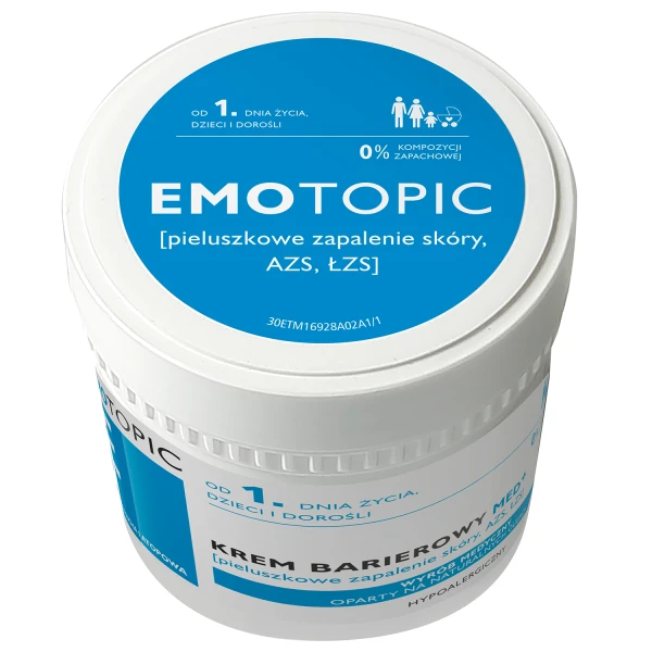Emotopic Med+, Emolientowy krem barierowy do twarzy i ciała, 75 ml