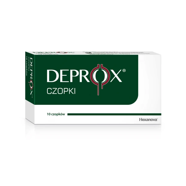 Deprox czopki na zapalenie prostaty, 10 sztuk
