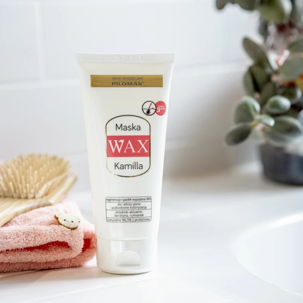 WAX Pilomax ColourCare Kamilla, maska regenerująca do włosów farbowanych jasnych, 200 ml