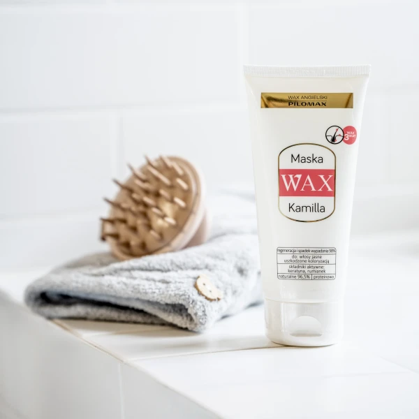 WAX Pilomax ColourCare Kamilla, maska regenerująca do włosów farbowanych jasnych, 200 ml