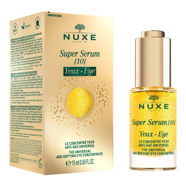 Nuxe Super Serum, uniwersalny koncentrat przeciwstarzeniowy pod oczy, 15 ml