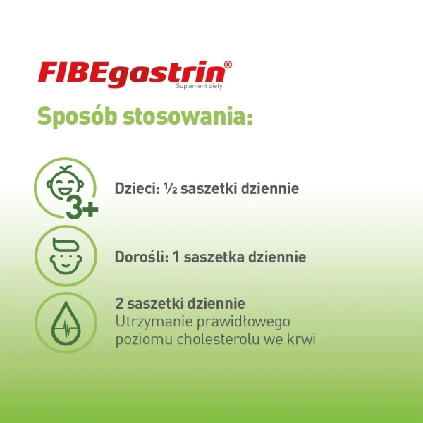 FIBEgastrin, 5 g x 15 saszetek